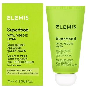 Elemis Superfood Vital Veggie Mask Nourishing Prebiotic Green Mask Face Mask